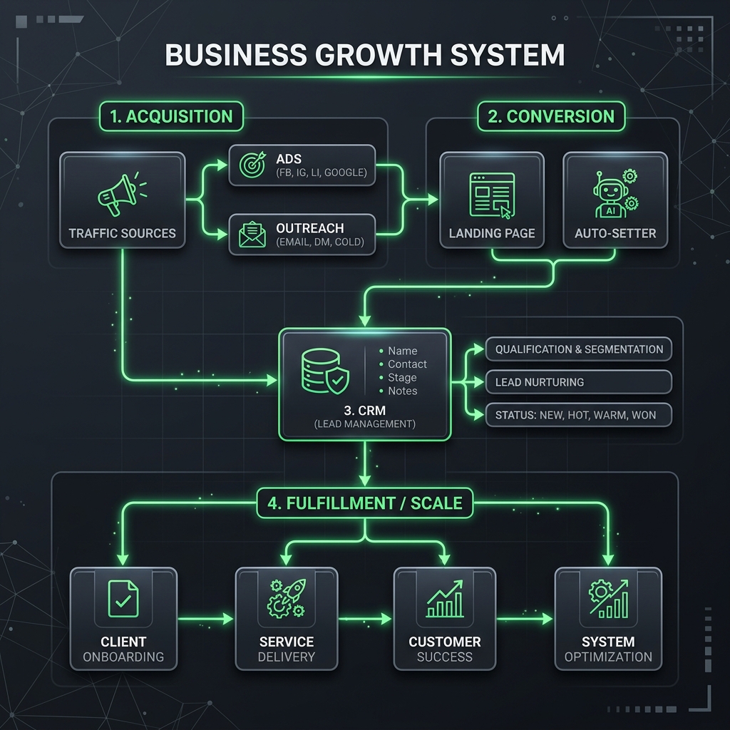 High-Performance Growth Engine Diagram